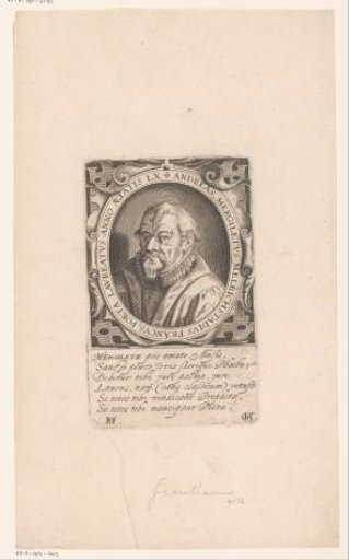 Portrait of Andreas Mergilet