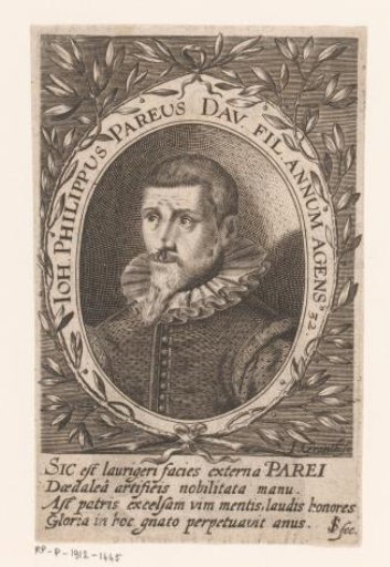 Portrait of Johannes Philippus Pareus