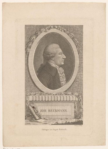 Portrait of Johann Beckmann