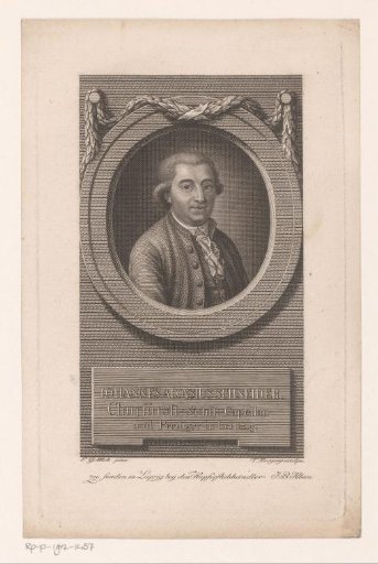 Portrait of Johann Aloys Schneider