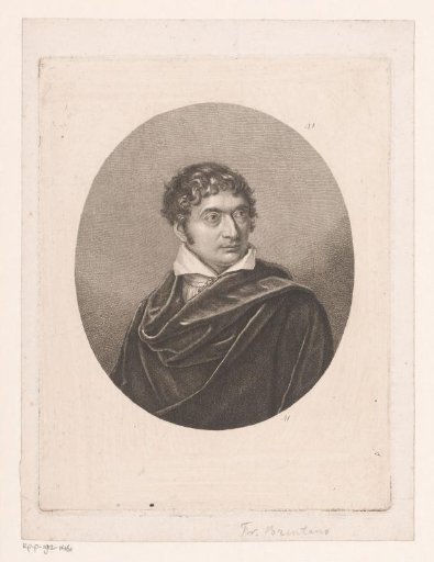 Portrait of Franz von Brentano