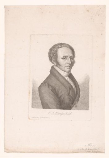 Portrait of Conrad Johann Martin Langenbeck
