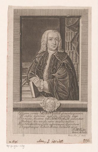 Portrait of Johann Matthias Gesner