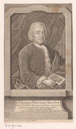 Portrait of Johann Friedrich Joachim