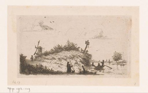 View of the Scheldt at Kruibeke