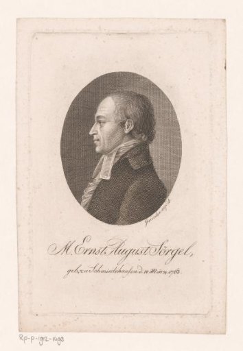 Portrait of Ernst August Sörgel