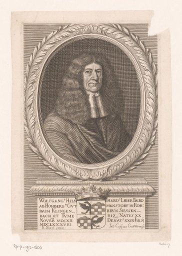 Portrait of Wolf Helmhard von Hohberg