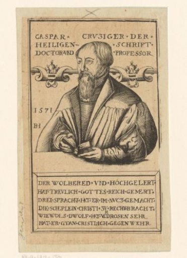 Portrait of Caspar Cruciger