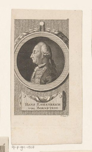 Portrait of Hans Ehrentreich von Bornstedt