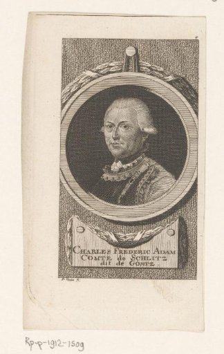 Portrait of Karl Friedrich Adam Count von Görtz