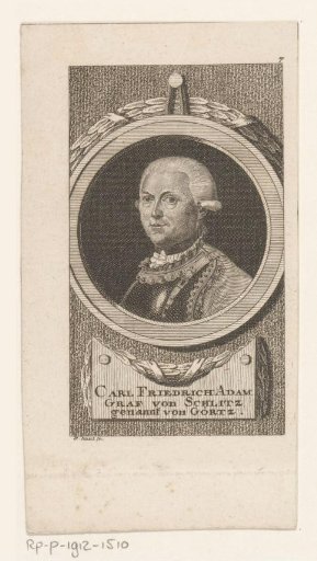 Portrait of Karl Friedrich Adam Count von Görtz