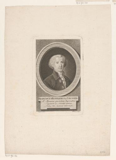 Portrait of Franz Rudolph von Grossing
