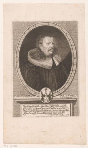 Portrait of Johann Albrecht Spiess aged 50