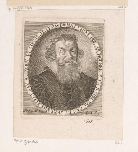 Portrait of Matthias Hoë von Hoënegg