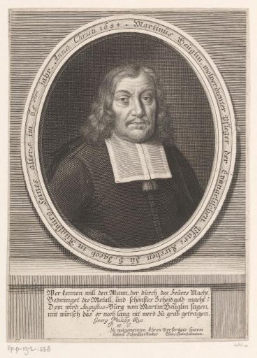 Portrait of Johann Benedikt Carpzov
