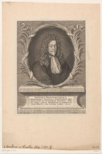 Portrait of Johann Frischmuth at the age of 69