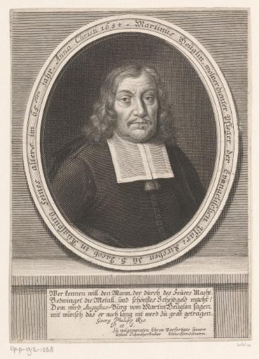Portrait of Martin Heuglin at the age of 65