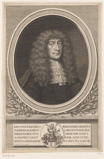 Portrait of Johann Jacob Kerscher at the age of 48