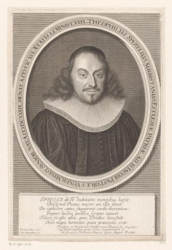 Portrait of Gottlieb Spitzel at the age of 51