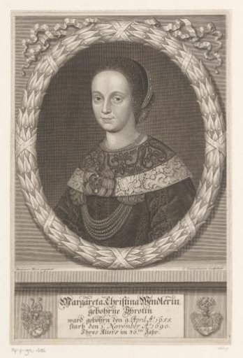 Portrait of Margaretha Christina Wendler
