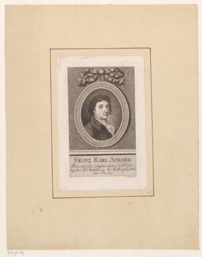 Portrait of Franz Carl Achard