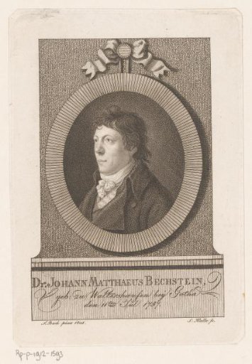 Portrait of Johann Matthäus Bechstein
