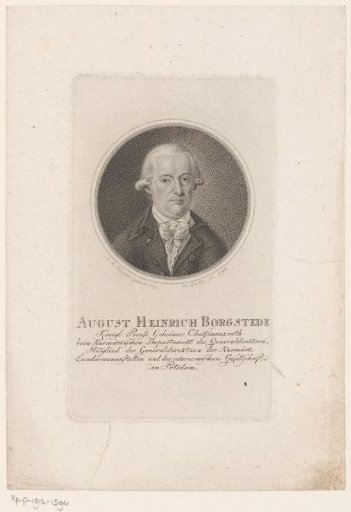 Portrait of August Heinrich von Borgstede