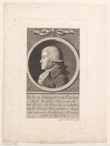Portrait of August Friedrich Wilhelm Crome