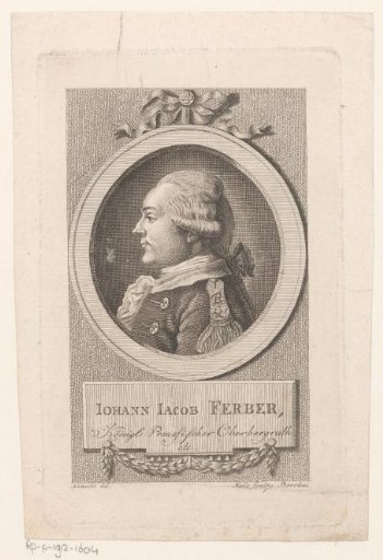 Portrait of Johann Jacob Ferber
