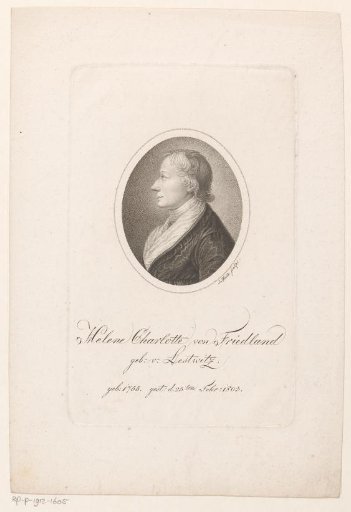 Portrait of Helene Charlotte von Friedland