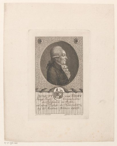 Portrait of August von Hoff