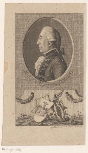 Portrait of Ludwig Wilhelm von Regler