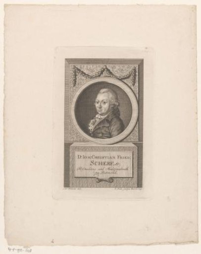 Portrait of Johann Christian Friedrich Scherf