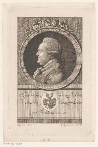 Portrait of Friedrich Adam Julius von Wangenheim