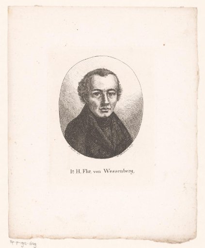 Portrait of Ignaz Heinrich von Wessenberg