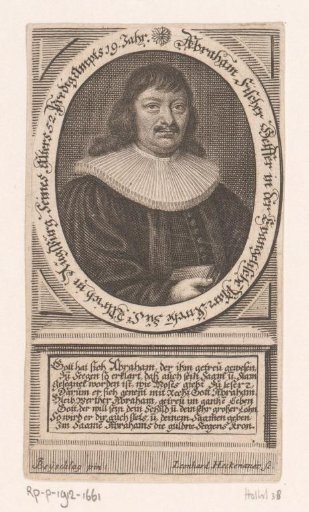 Portrait of Abraham Fischer aged 52