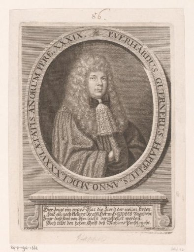 Portrait of Eberhard Werner Happel aged 34
