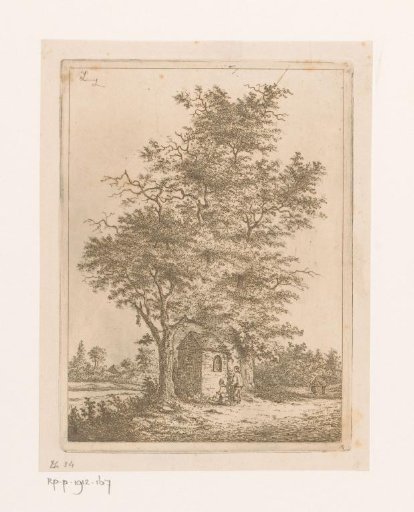 Landscape with chapel at Beert