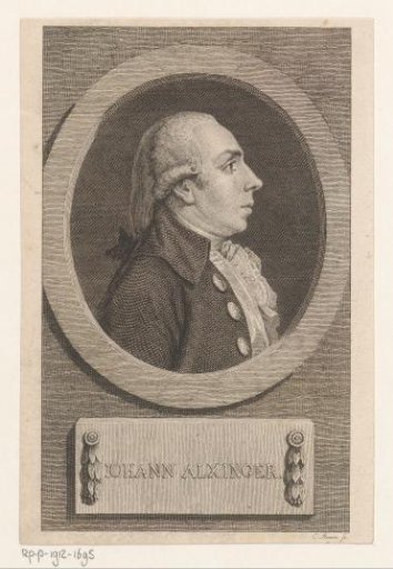 Portrait of Johann Baptist Edler von Alxinger