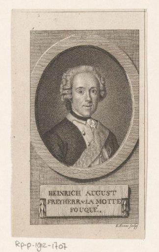 Portrait of Heinrich August de la Motte Fouqué
