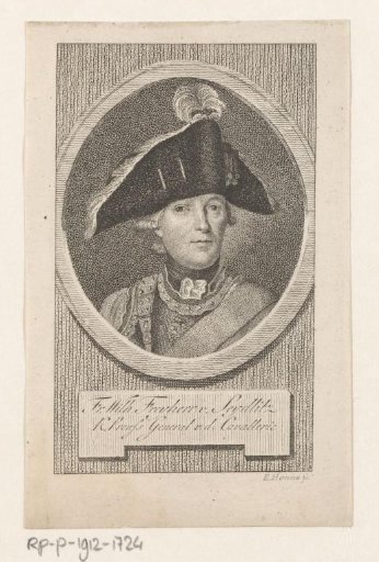 Portrait of Friedrich Wilhelm Freiherr von Seydlitz
