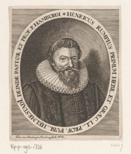 Portrait of Heinrich Rump