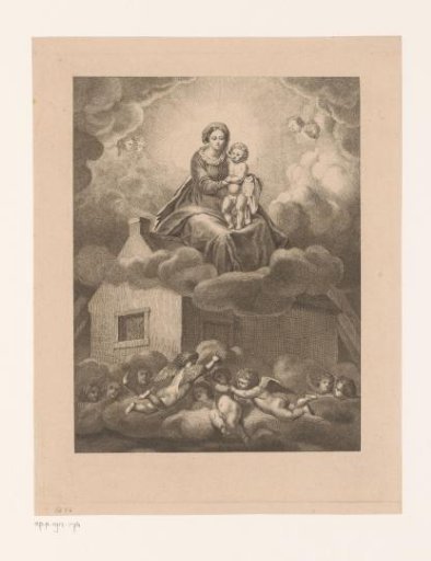 Angels Bringing the Holy House to Loreto