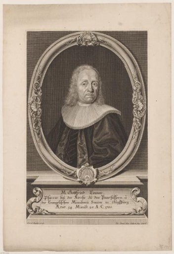 Portrait of Gottfried Lomer