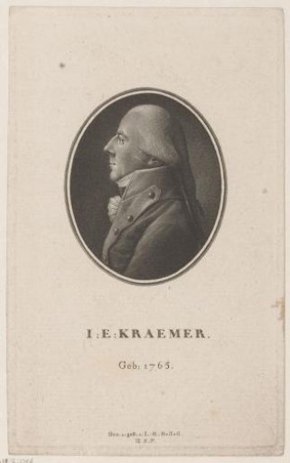 Portrait of Johann Erhard Kraemer