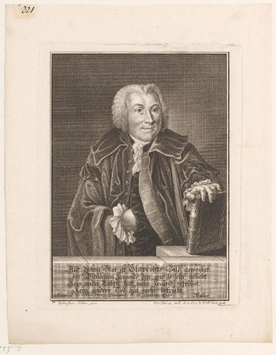 Portrait of Martin Heinrich Klaproth