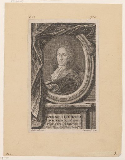 Portrait of Lorenz Heister