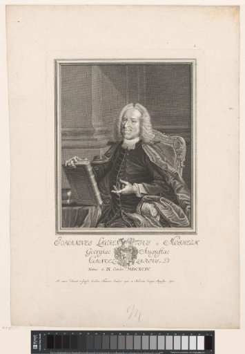 Portrait of Johann Lorenz von Mosheim