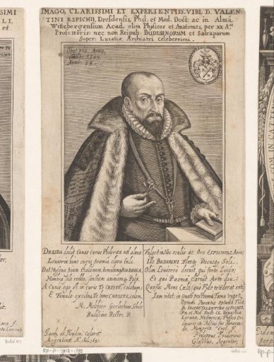 Portrait of Valentin Espich at the age of 54