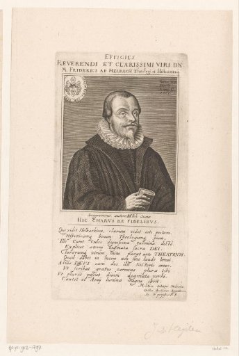 Portrait of Friedrich von Helbach